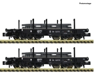 Fleischmann 6660134 - N - 2-tlg. Set Schwerlastwagen Brammen, ÖBB, Ep. III - Set 1